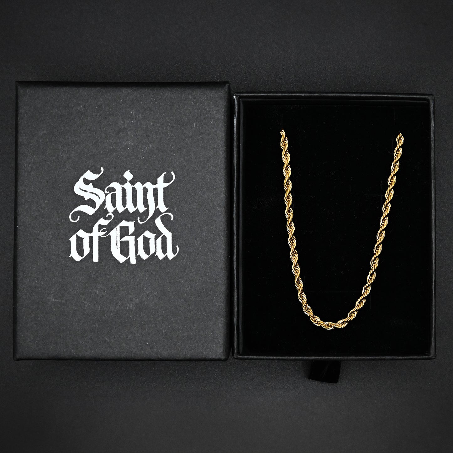 Gold Rope Chain - 3mm